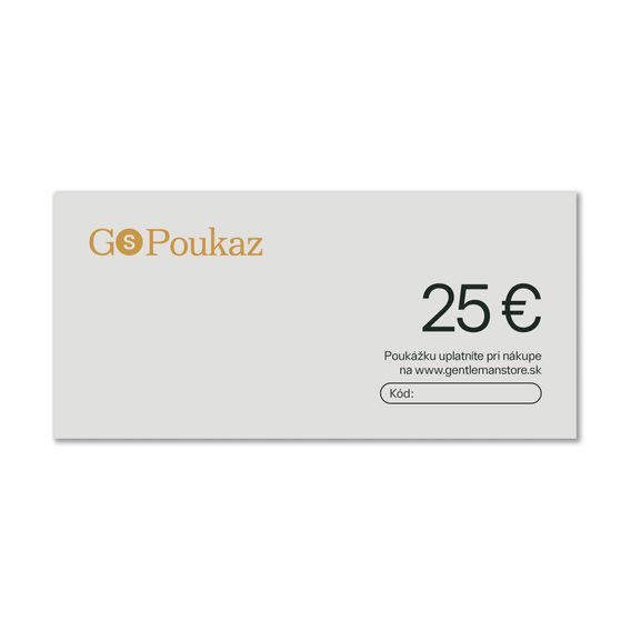 GS Poukážka — 25 €