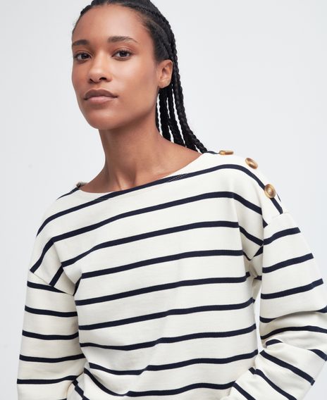 Barbour Caroline Striped Sweatshirt