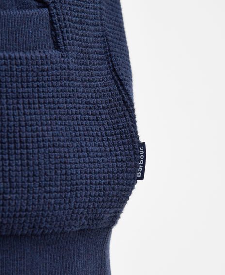 Barbour Howick Cardigan — Classic Navy