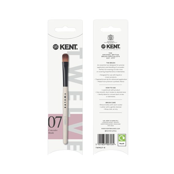 Kent TWMU7 — Concealer Brush