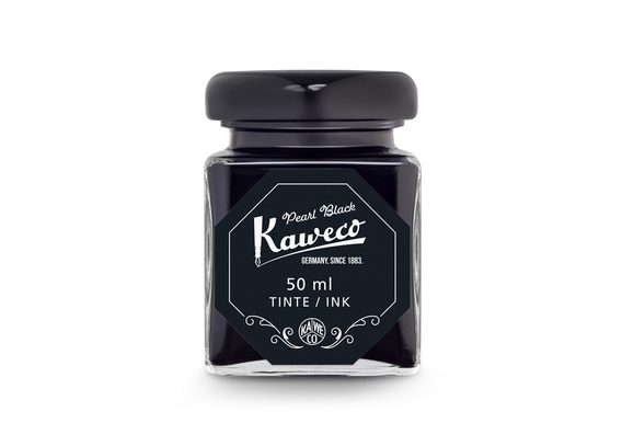 Fľaštička atramentu Kaweco - Pearl Black (50 ml)