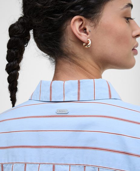 Barbour Saffron Striped Relaxed Shirt