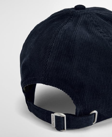Barbour Bayfield Cord Cap — Navy