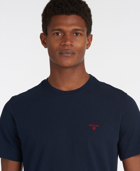 Barbour Essential Sports T-Shirt — Navy