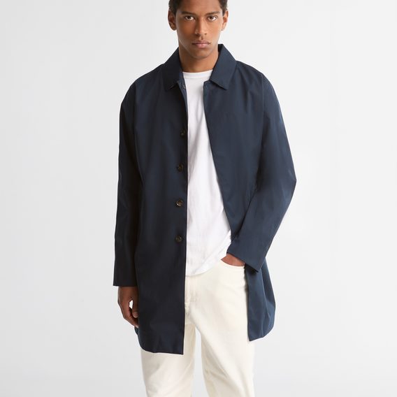 Barbour Lorden Waterproof Mac — Navy