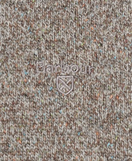 Barbour Tisbury Crew Neck Sweater — Grey Marl