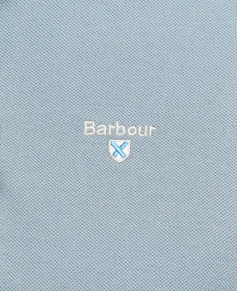 Barbour Sports Polo Shirt — Battleship