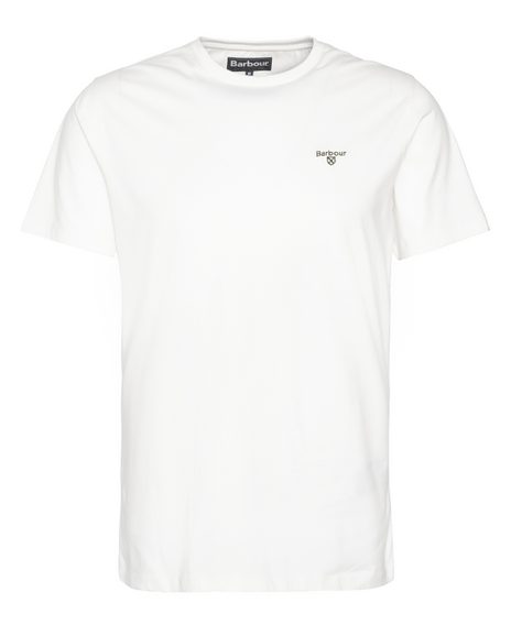 Barbour Essential Sports T-Shirt — Classic White