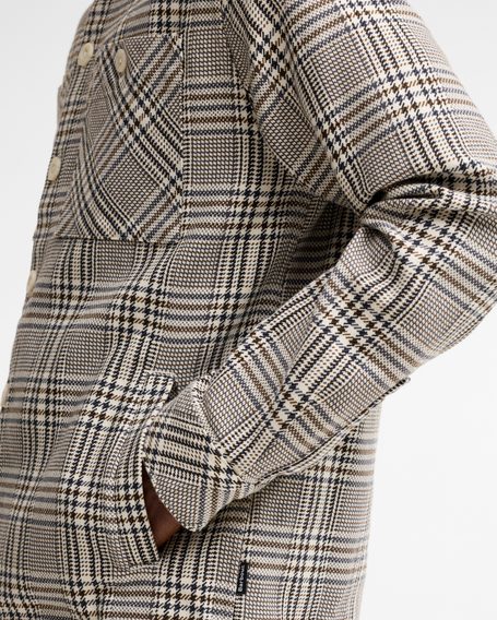 Barbour Alderney Houndstooth Overshirt