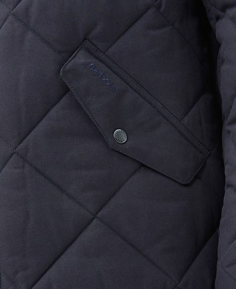 Barbour Winter Chelsea Quilted Jacket — Classic Navy