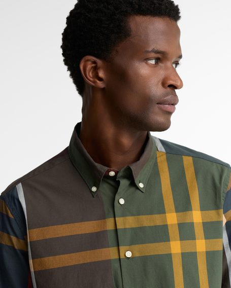 Barbour Oversized Tartan Dunoon Tailored Shirt — Classic Tartan