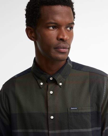 Barbour Dunoon Tailored Shirt — Shadow