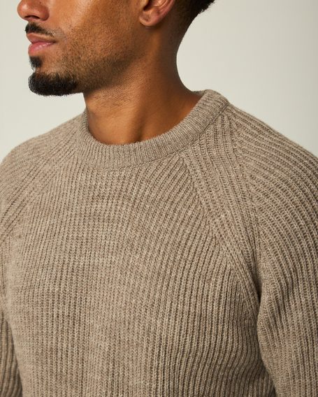Peregrine Ford Crew Jumper — Oak