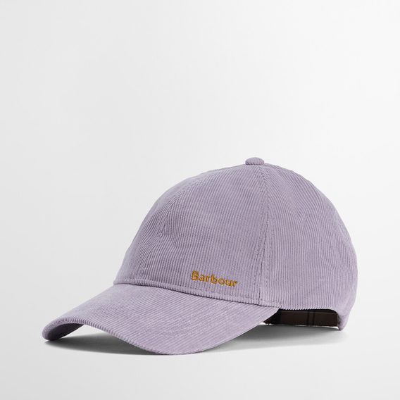 Barbour Oakley Cord Cap — Heather Mist