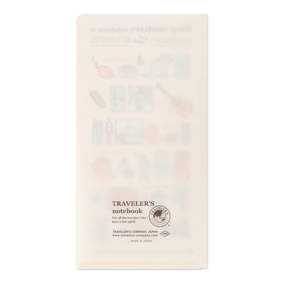Traveler's — Clear Folder 2027