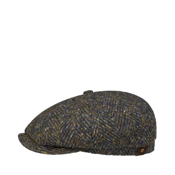 Stetson Virgin Wool Herringbone Hatteras — Night