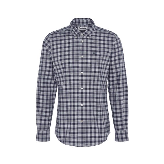 Barbour Lomond Tailored Shirt — Blue Granite