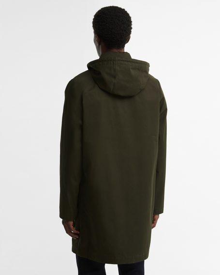 Barbour Lorig Waterproof Mac — Sage