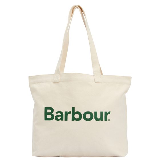 Barbour Logo Tote Bag