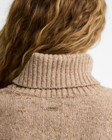 Barbour Stanford Fleck Rollneck Wool Jumper — Warm Trench