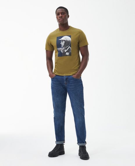 Barbour International Greyson T-Shirt — Archive Olive