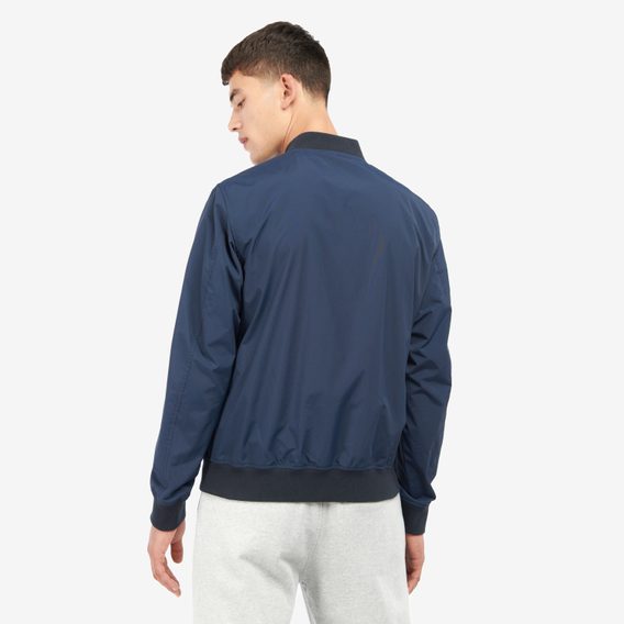 Voľnočasová bunda Barbour Crested Varsity Casual Jacket - Navy