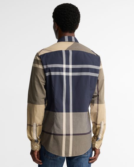 Barbour Oversized Tartan Dunoon Tailored Shirt — Birchwood Dress Tartan