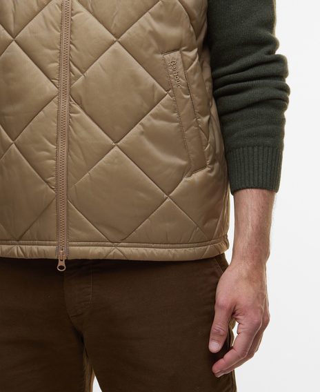 Barbour Finn Gilet — Military Brown