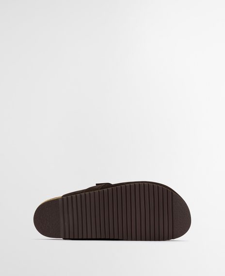 Barbour Bowman Sandal — Choc Suede