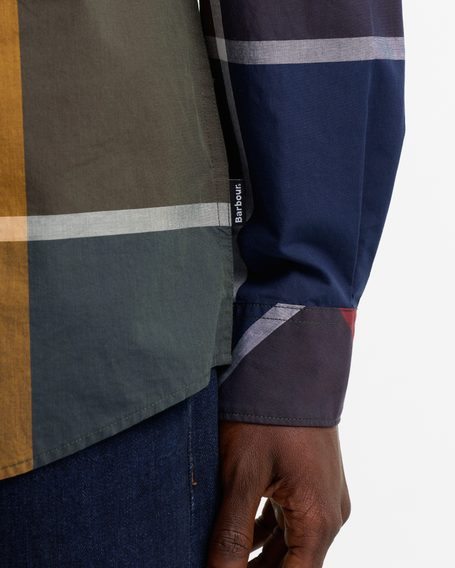 Barbour Oversized Tartan Dunoon Tailored Shirt — Classic Tartan