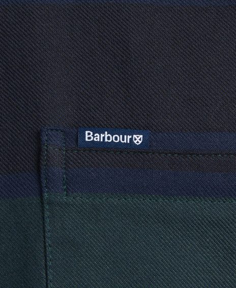 Barbour Dunoon Tailored Shirt — Seaweed Tartan