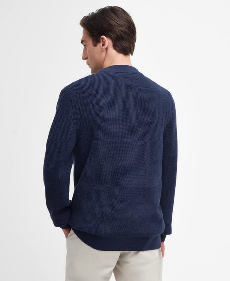 Barbour Howick Cardigan — Classic Navy