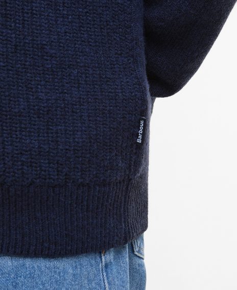 Barbour Mainland Cardigan — Navy