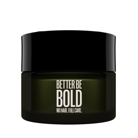 Matný krém na plešinu BETTER BE BOLD No Hair. Full Care. Bald Cream (50 ml)