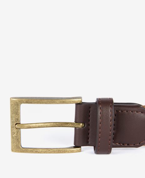 Barbour Nevis Webbing Belt — Russet