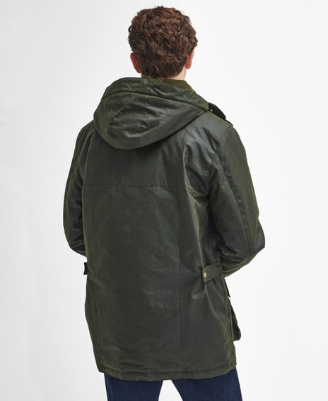 Barbour Bleaberry Wax Jacket — Olive