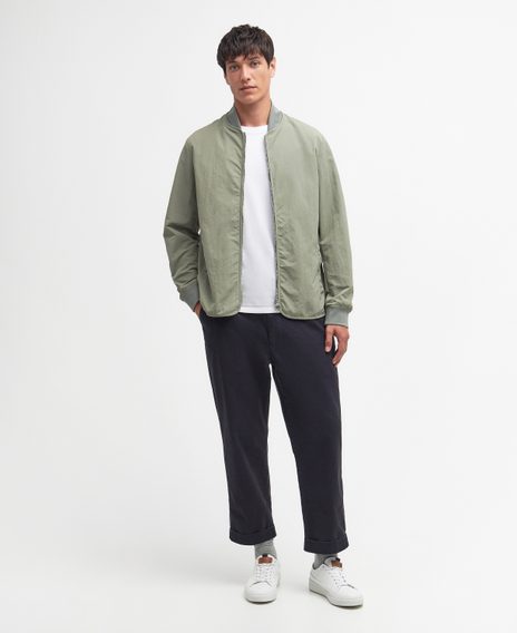 Barbour Tirrel Bomber Jacket — Dusty Green