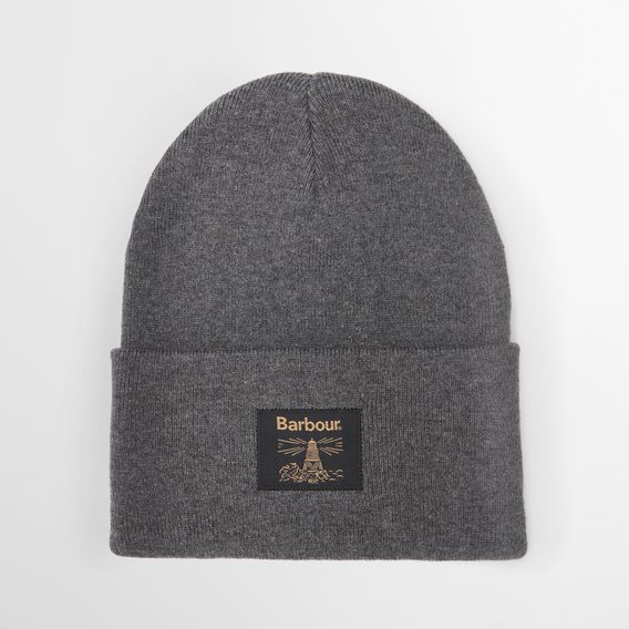 Barbour Harton Beanie — Charcoal