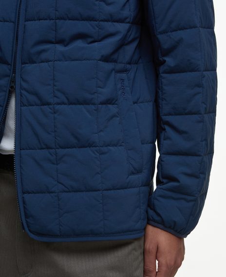 Barbour Elmstone Quilted Jacket — Navy