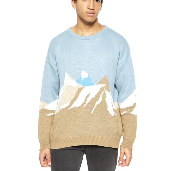 KnowledgeCotton Apparel — Crew Mountain Cotton Knit