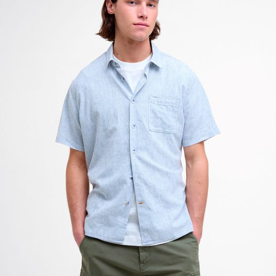 Barbour Tindale Striped Short-Sleeved Shirt