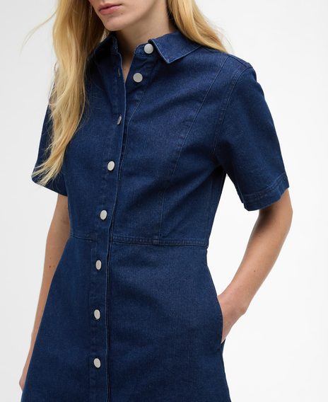 Barbour Maia Denim Mini Dress