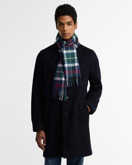 Barbour Wool/Cashmere Tartan Scarf