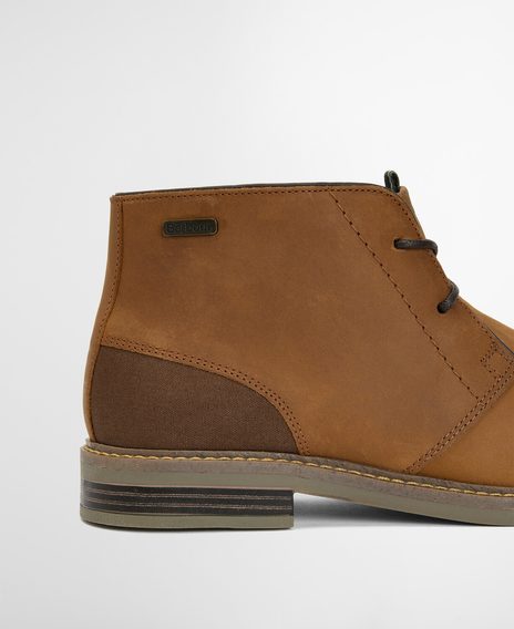 Barbour Readhead Chukka Boots — Cognac