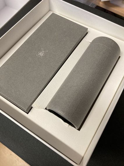 Bazár: Mühle ROCCA Shaving Set — Closed Comb, Silvertip Badger, Matt Steel