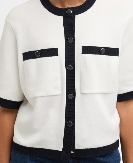 Barbour Sloane Short-Sleeved Cardigan