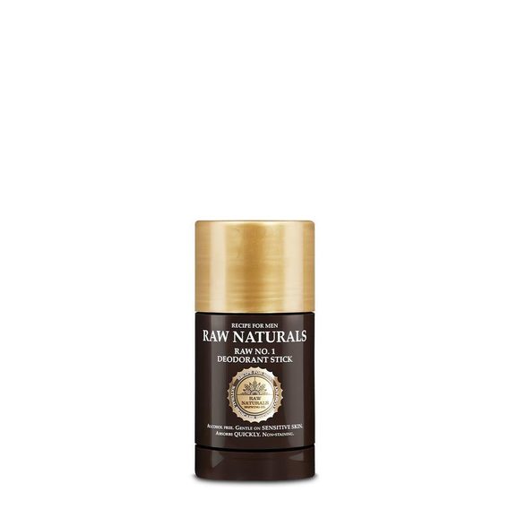 Recipe for Men Raw Naturals — Deodorant Stick No. 1 (75 ml)
