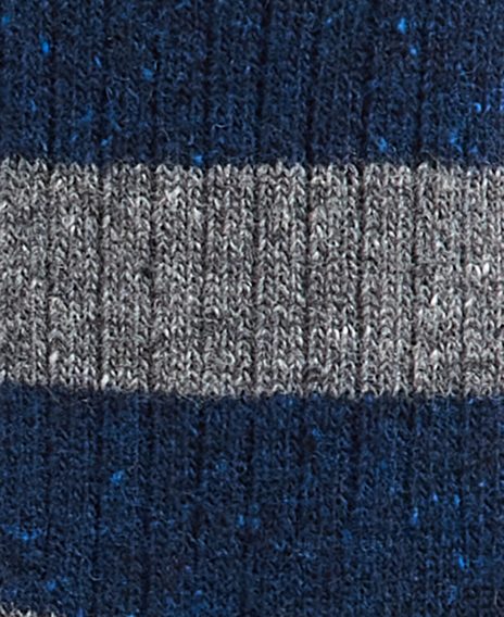 Barbour Houghton Stripe Socks — AsphaLight/Navy