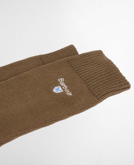 Barbour Cascade Socks — Olive