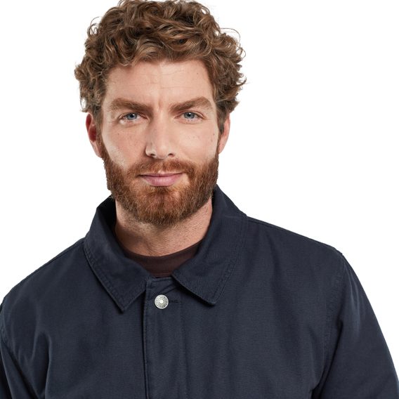 Armor Lux Quilted Fisherman's Jacket — Rich Navy